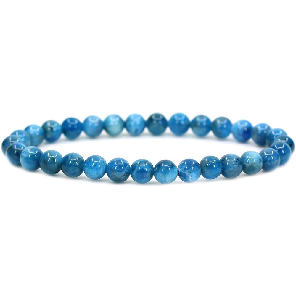 Blue Apatite Crystal Bracelet
